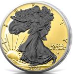2025 American Eagle Black Platinum Gold Silver Coin
