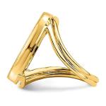 Gold Coin Ring Mounting for 1/4 Oz Coin