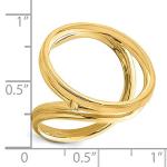 Gold Coin Ring Mounting for 1/4 Oz Coin