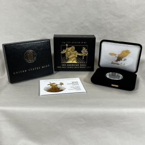 2025 W American Gold Eagle Proof 1/2 oz