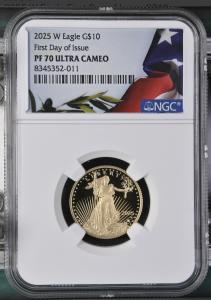 2025-W Proof $10 American Gold Eagle Coin
