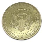 Donald J. Trump 2025 Gold Eagle Challenge Coin