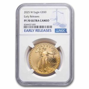 2025-W 1 oz American Gold Eagle Proof Coin