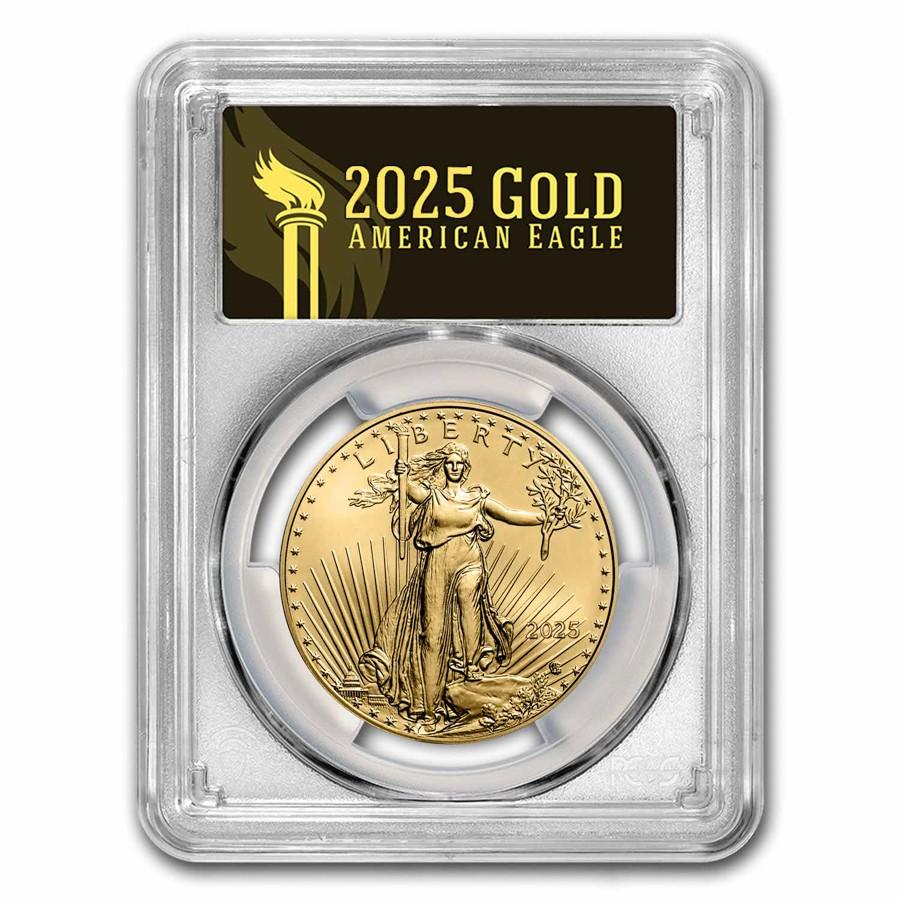 2025 1 oz American Gold Eagle MS-70 Coin