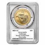 2025 1 oz American Gold Eagle MS-70 Coin