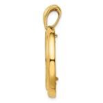 14k Gold Coin Bezel Pendant for American Eagles