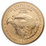 2025 1 oz American Gold Eagle Coin MS-70