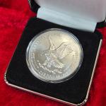 2025 Gold Tone American Silver Eagle Coin