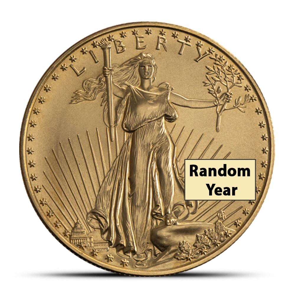 1 oz American Gold Eagle Coin - Year Varies