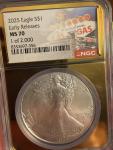 2025 Gold Eagle Early Release NGC MS70