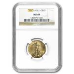 1/4 oz American Gold Eagle Coin - MS-69