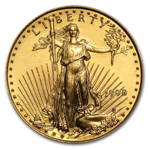 1998 1/4 oz American Gold Eagle Coin