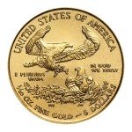 1/10 Oz American Gold Eagle Coin - Random Year