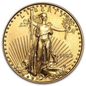 1993 1/4 oz American Gold Eagle Coin