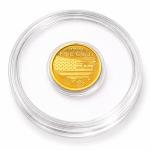 24k Gold American Eagle Flag Coin .9999 Fine