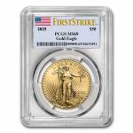 2025 1 oz American Gold Eagle Coin MS-69
