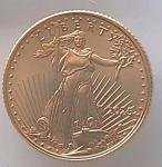 2025 American Gold Eagle $5 Uncirculated Coin