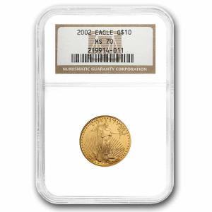 2002 MS-70 NGC 1/4 oz American Gold Eagle