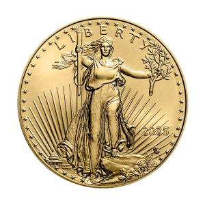 2025 $25 American Gold Eagle 1/2 oz Coin