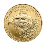 2025 $25 American Gold Eagle 1/2 oz Coin