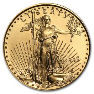 1999 1/4 oz American Gold Eagle Coin