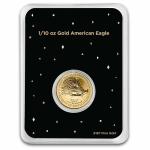 2025 1/10 oz American Gold Eagle Coin with Card