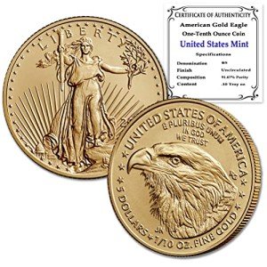 2023 1/10 oz American Gold Eagle Coin