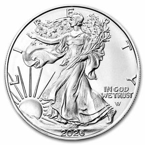2024 American Silver Eagle 1 oz Coin with Certificate