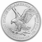 2024 American Silver Eagle 1 oz Coin with Certificate