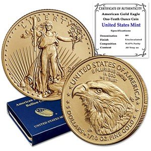 2023 1/10 oz American Eagle Gold Coin