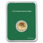 2025 1/10 oz American Gold Eagle Coin with Card