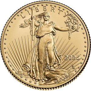 2025 American Gold Eagle 1/4 oz Coin
