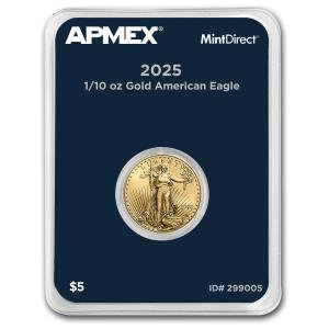 2025 1/10 oz American Gold Eagle Coin