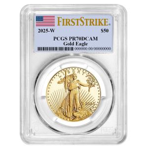 2025-W $50 1-oz American Gold Eagle Coin