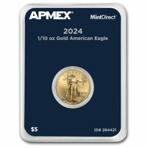 2024 American Gold Eagle 1/10 oz Coin