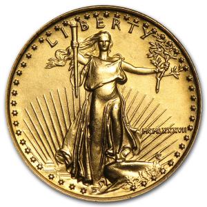 1987 1/4 oz American Gold Eagle Coin