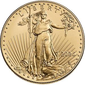 2025 American Gold Eagle 1/2 oz Coin