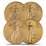 1/4 oz American Gold Eagle Coin - Random Year