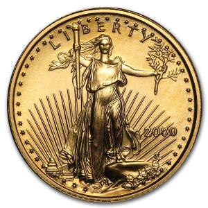 2000 1/10 oz American Gold Eagle Coin