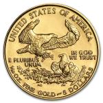 1991 1/10 oz American Gold Eagle Coin