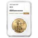 2025 $50 American Gold Eagle Coin - MS70