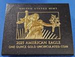 2025 Burnished Gold 1 Ounce Eagle Coin