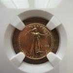 1992 American Gold Eagle $5 MS69 NGC Coin