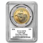 2026 1 oz American Gold Eagle Coin MS-70