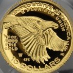 2018 W 1/10 oz American Gold Eagle Coin