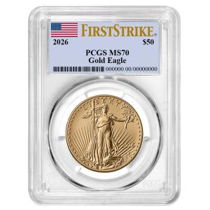2026 $50 American Gold Eagle 1 oz Coin