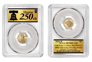 2026 W Gold American Eagle 1/10 oz PR70DCAM