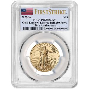 2026-W Proof $25 Gold Eagle 1/2 oz Coin