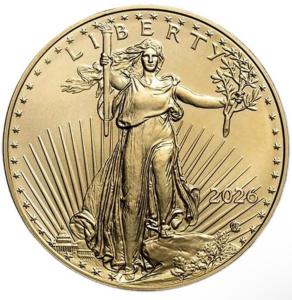 2026 American Gold Eagle 1/200 oz Coin