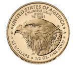 2026 Gold American Eagle $25 Proof Coin 1/2 OZ